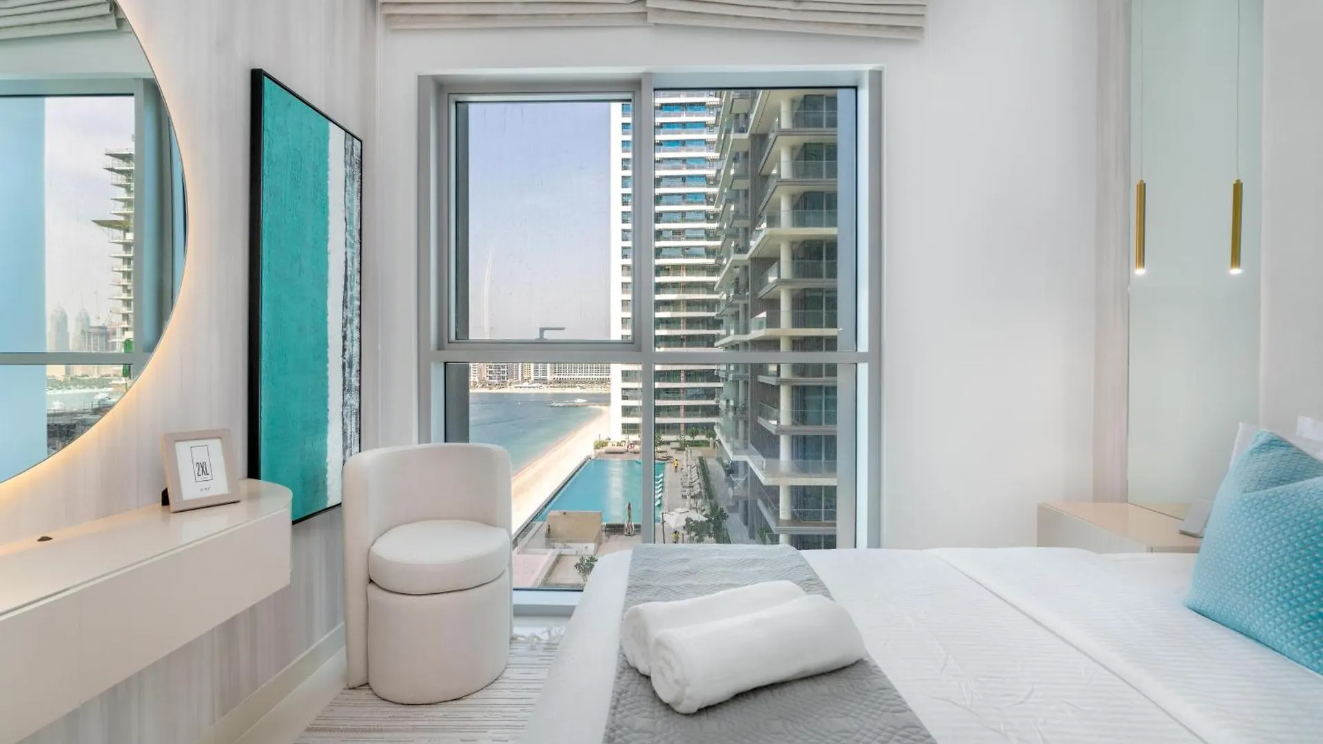 Beach Isle Tower 1 - Beachfront Stunning - Full Sea Views Apartment Dubai