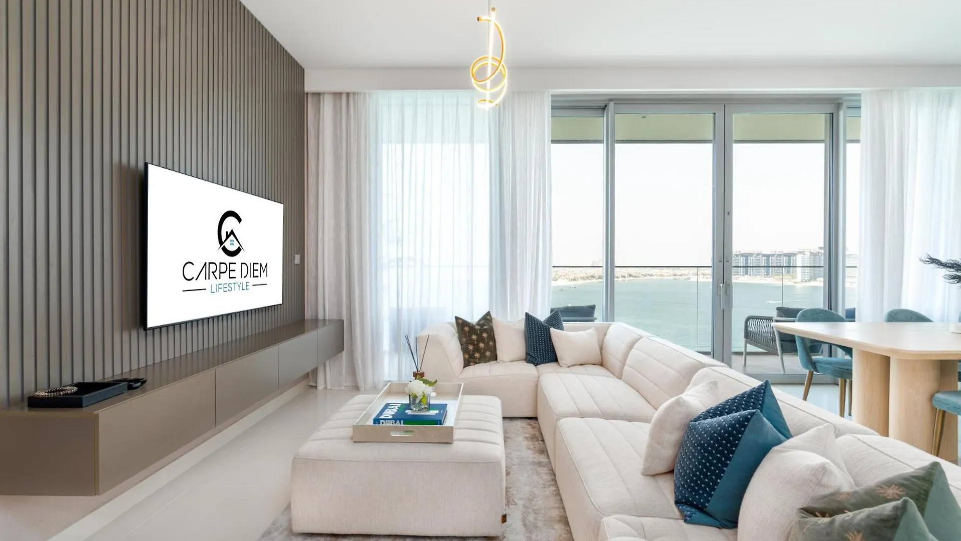 Beach Isle Tower 1 - Beachfront Stunning - Full Sea Views Lägenhet Dubai